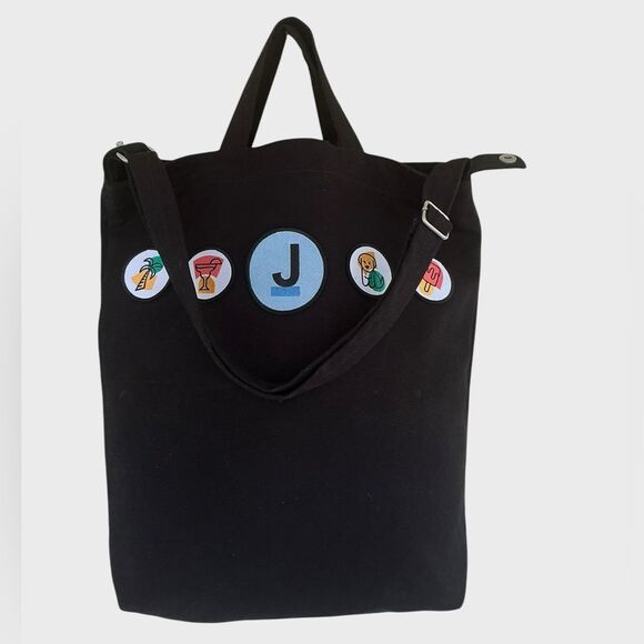 Baggu Duck Canvas Bag Tote Shopping Laptop Washable - Picture 4 of 10